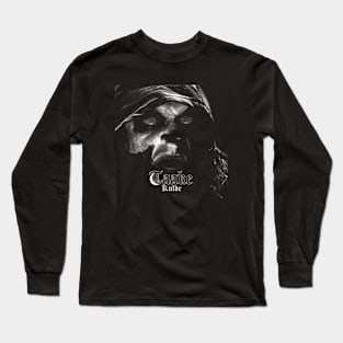 black Album Cover Long Sleeve T-Shirt